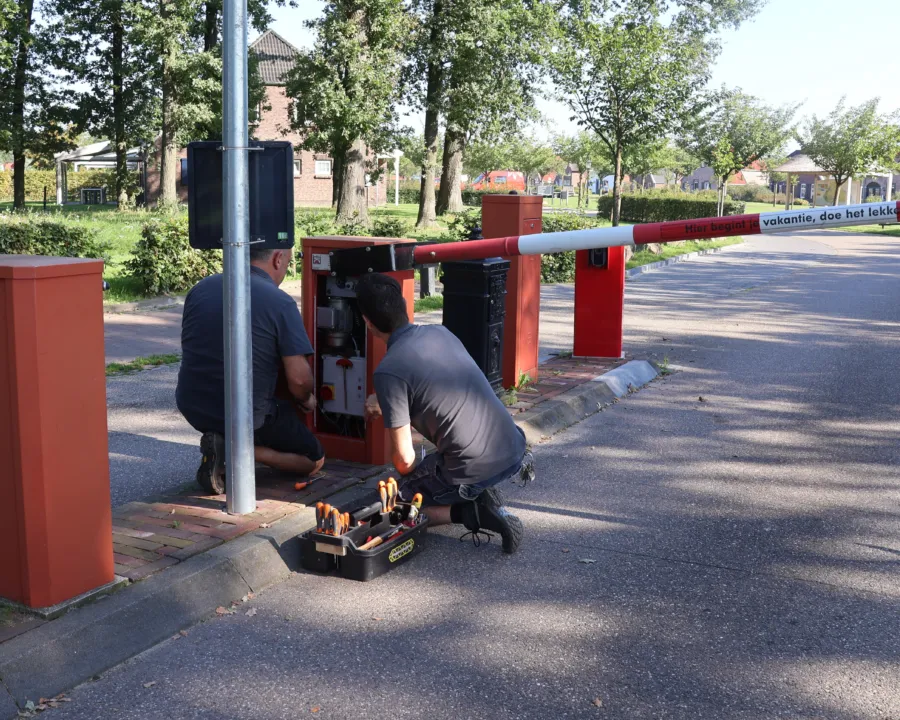 Technische dienst slagboom